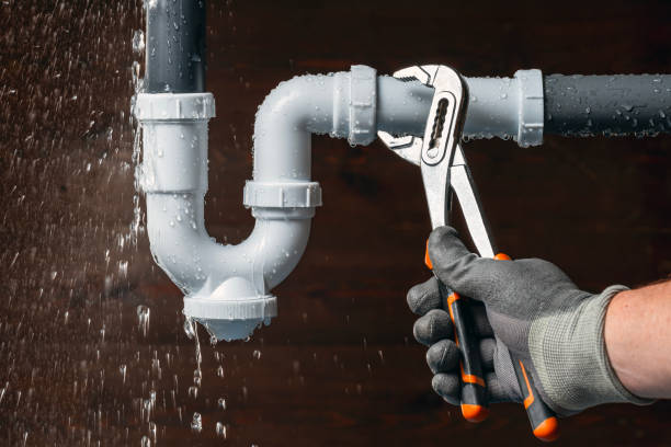 Professional Drain Cleaning technician working in Croswell, MI